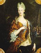 unknow artist Portrait of Elizabeth Farnese (1692-1766), wife of Philip V of Spain oil painting on canvas